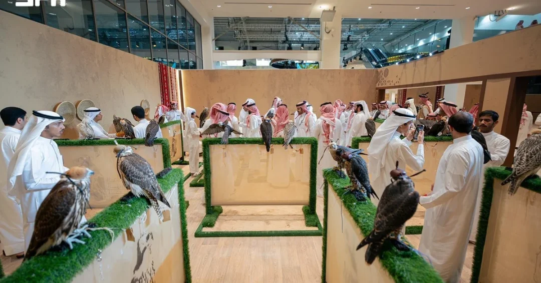 International Falcon Farms Flock to Riyadh Auction