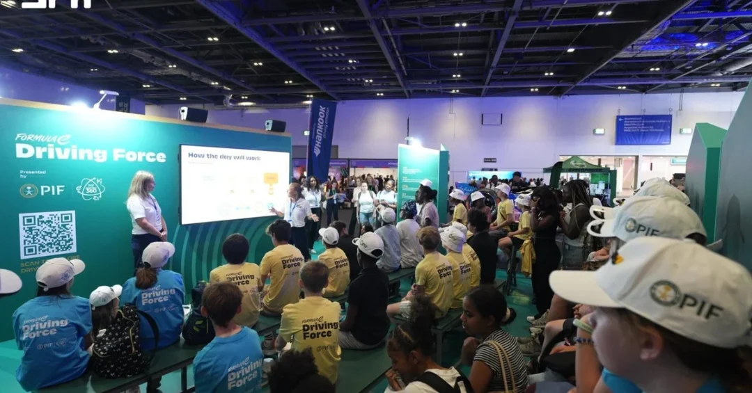 PIF and Formula E Expand Driving Force Educational Platform