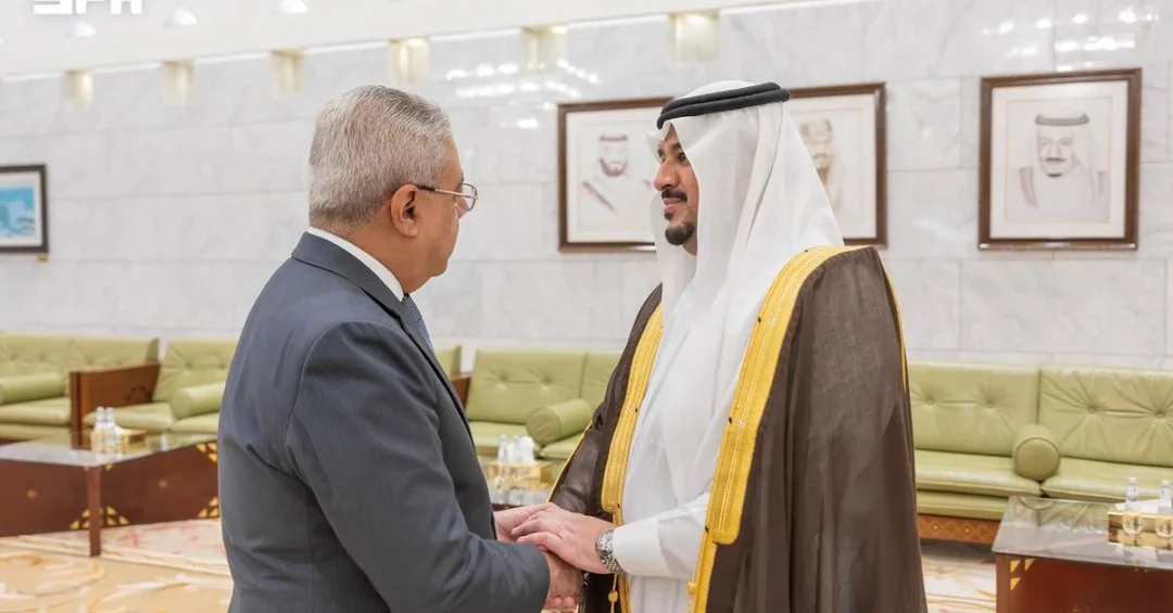 Vice Governor of Riyadh Honors Outgoing Egyptian Ambassador