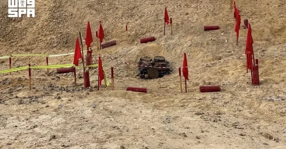 Saudi Project Masam Clears 2,157 Mines in Yemen in One Week