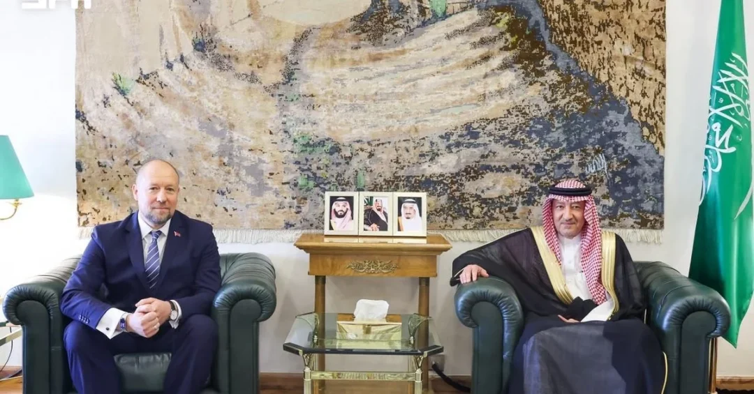 Saudi Deputy Foreign Minister Meets Belarusian Ambassador