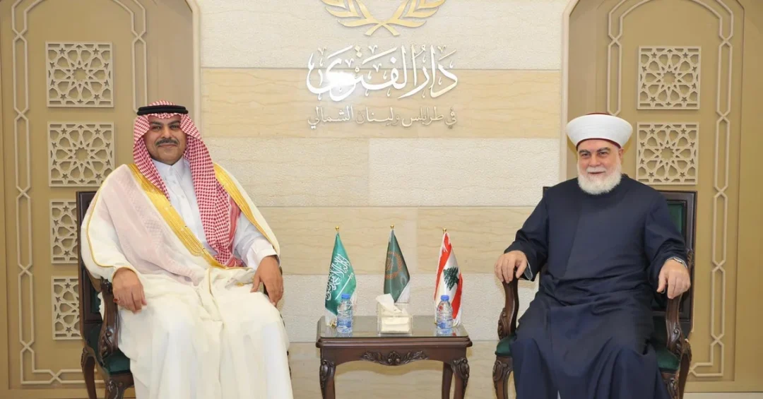 Saudi Ambassador Engages Tripoli Mufti in Diplomatic Visit