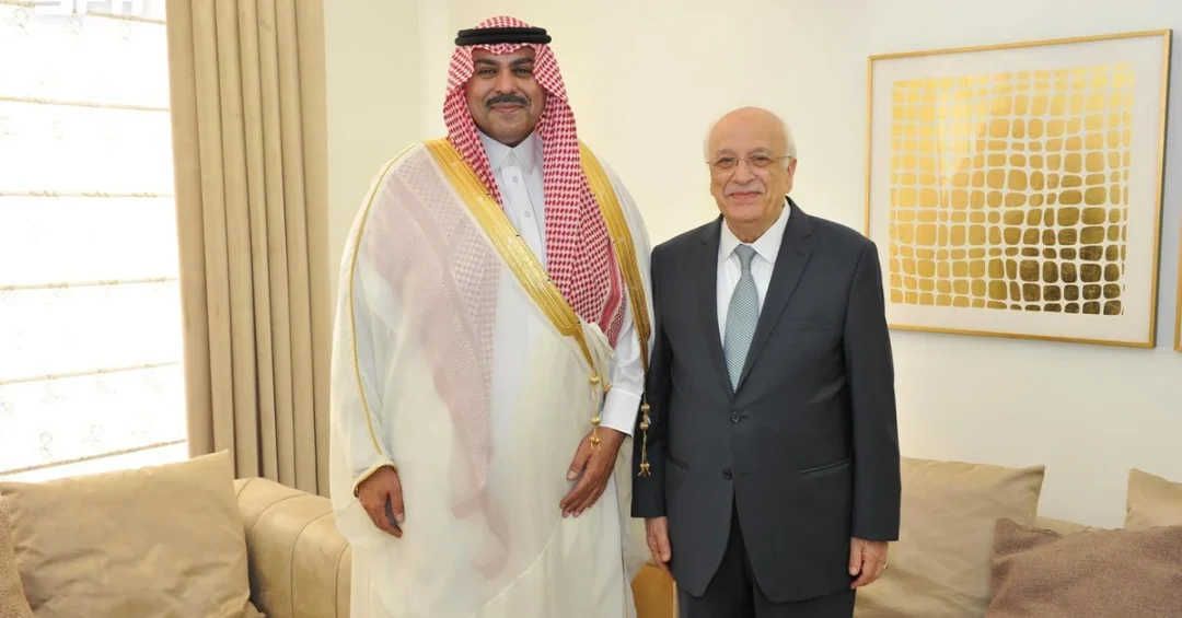Saudi Ambassador to Lebanon Meets MP Taha Naji in Tripoli
