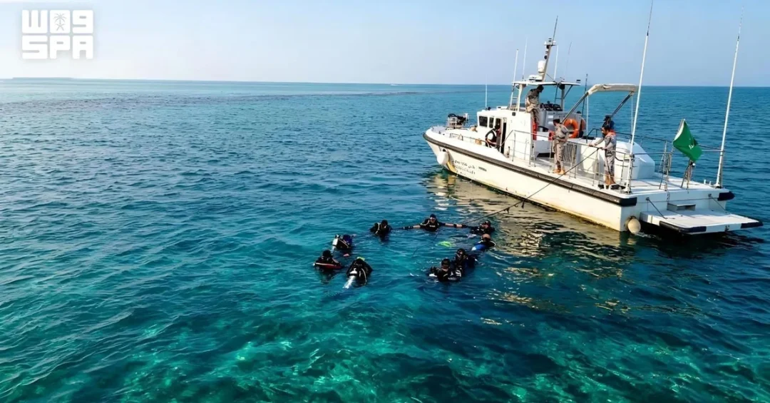 Border Guard Launches Seabed Cleanup Initiative in Aseer