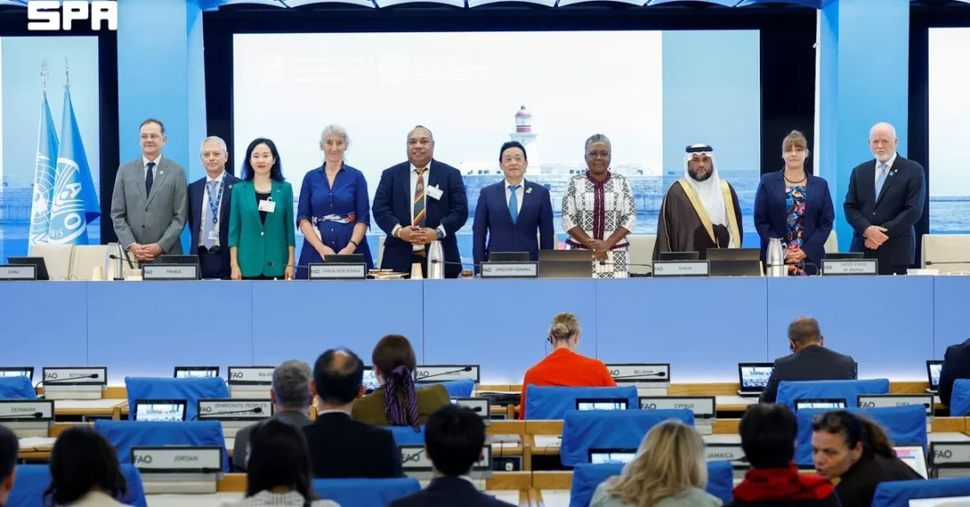 Saudi Arabia Reaffirms Commitment to Marine Sustainability and Combating Illegal Fishing at COFI37 in Rome