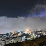 الباحہ میں خزاں کی دھند نے پہاڑی ڈھلوانوں اور پارکوں کو ڈھانپ لیا