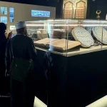 Marble Plaque Documents Grand Mosque Portico Work from 1662
