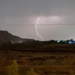 Light to Moderate Rain Falls in Al-Jouf Region